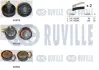 RUVILLE К-кт. ГРМ (2шт. рем.+3шт.ролик+крепление) SKODA Fabia 1.4 ruville 550381