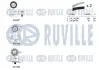 RUVILLE К-кт. ГРМ (2шт.рем.+3шт.ролика+крепление) AUDI A6,A8 2,5TDI ruville 550383