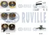 RUVILLE К-кт. ГРМ (2шт.рем.+3шт.ролика+крепление+помпа) AUDI A6,A8 2,5TDI Ruville 5503831