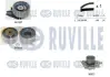 RUVILLE К-кт ГРМ c помпой (рем. + 2 ролика+помпа) Fiat Doblo,Alfa Romeo 1.9JTD Ruville 5500451