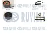 RUVILLE К-кт ГРМ (рем. + 2 ролика) Citroen C1/3,Nemo,Ford Fiesta,Peugeot 1.4HDi 01- ruville 550052