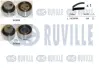 RUVILLE К-кт. ГРМ (рем.+2шт. ролик) Fiat Fiorino 1.7D -00 ruville 550003