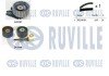 RUVILLE К-кт. ГРМ  (рем.+2шт. ролик+креаление)  FIAТ Doblo 1.9D 01- 550356