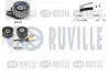 RUVILLE К-кт. ГРМ (рем.+2шт. ролик) Opel Vectra c 1.9 CDTI ruville 550260