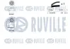 RUVILLE К-кт. ГРМ (рем.+2шт.ролика+крепление) Citroen Berlingo 1.6, Peugeot 307 1.6 ruville 550120