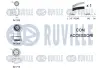 RUVILLE К-кт. ГРМ (рем.+3шт.ролика+крепление) AUDI 2,0TDI: A3/4/6 03- VW 2,0TDI: Golf V, Passat, Touran SKODA SEAT ruville 550299