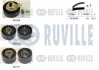 RUVILLE К-кт. ГРМ (рем.+3шт. ролика+крепление) FORD Escort 1,6/1,8 92-01 ruville 550015
