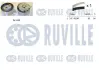 RUVILLE К-кт. ГРМ (рем.+ролик+крепление) AUDI 2,7/3,0TDI: A4/6/8/Q7 VW 3,0TDI: Touareg/Phaeton ruville 550324