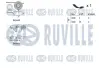 RUVILLE К-кт. (ремінь + 2шт. ролики) Vw 1.9 TDI ruville 570067