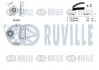 RUVILLE К-кт ремня ГРМ (2 ремня+2 ролика) Hyundai,Kia,Mitsubishi 2.5TDI ruville 550039