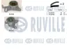 RUVILLE К-кт ремня ГРМ (2 ремня+2 ролика) Hyundai,Kia,Mitsubishi 2.5TDI ruville 550039