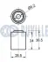 RUVILLE KIA Натяжной ролик Carnival,Hyundai 2.9D 01- ruville 541172