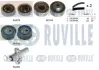 RUVILLE MITSUBISHI К-т ремня ГРМ (2 ремня+3 ролика+1 натяжитель) Grandis 2.4 04- Ruville 550410