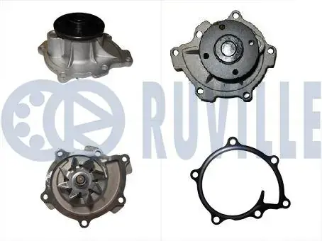 RUVILLE MITSUBISHI Помпа воды ASX, Lancer 1.8d 06-, Citroen C4 Aircross 1.8HDI Ruville 561571 (фото 1)