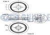 MITSUBISHI Шкив к/вала Pajero 2,5 90- ruville 520205