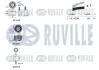 RUVILLE OPEL К-кт ГРМ (ремень + 2шт. ролики + шкив) INSIGNIA A, ASTRA J 12-, SAAB 9-5 ruville 550389