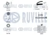 RUVILLE OPEL К-т. ГРМ (помпа + ремень+3шт.ролика+крепление) Astra G 1.4/1.6/1.8 ruville 5500401