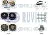 RUVILLE OPEL К-т. ГРМ (помпа + ремень+3шт.ролика+крепление) Astra G 1.4/1.6/1.8 ruville 5500401