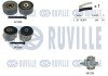 RUVILLE OPEL Комплект ГРМ (помпа+ремень+2 ролика) ASTRA G, ASTRA H 00- 5503201