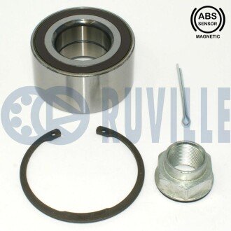 OPEL Подшипник ступицы (с кольцом ABS) Meriva 10-,Chevrolet Aveo 11- ruville 221625