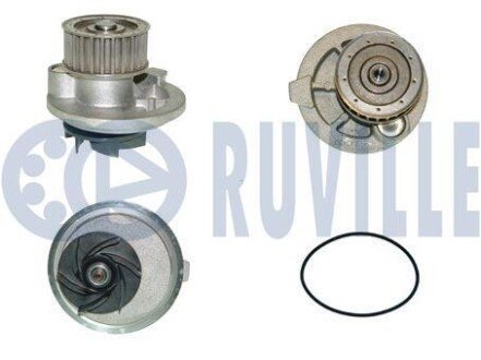 OPEL Помпа воды Astra F/G/H, Vectra, Omega, Daewoo, Chevrolet ruville 56708A