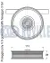 RUVILLE PEUGEOT Натяжний ролик EXPERT 2.0 HDi 11-, FIAT Ruville 542788 (фото 2)