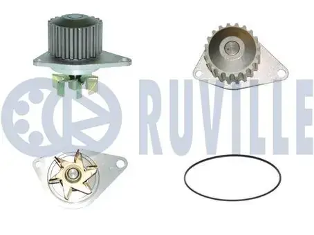 RUVILLE PEUGEOT Помпа воды AX,BX 205,405 87- ruville 56511P