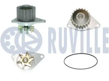 RUVILLE PEUGEOT Помпа воды AX,BX 205,405 87- ruville 56511P