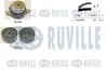 RUVILLE RENAULT К-кт. ГРМ (ремень+ 2 ролика) LAGUNA I 2.2 dT 96- ruville 550100