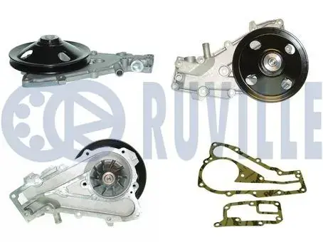 RUVILLE RENAULT Помпа воды без корпуса R19 1.2-1.4 88-, Rapid, Super 5 Ruville 56464P (фото 1)