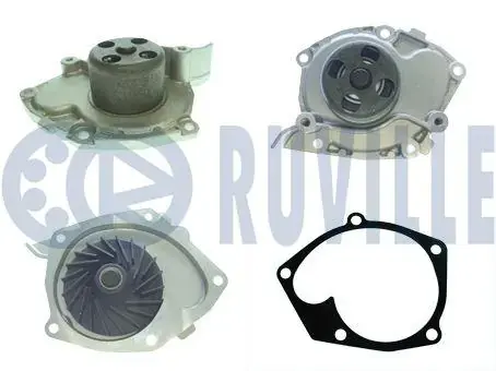 RUVILLE RENAULT Помпа воды Laguna, Megane II 1.9dCI 03-, Nissan Ruville 561495 (фото 1)