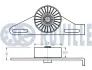 RUVILLE RENAULT Ролик натяжителя ремня Kangoo 01- ruville 540585