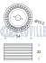 RUVILLE RENAULT Ролик натяжителя ремня Logan,Duster,Megane,Kangoo 1.4/2.0 98- ruville 540584