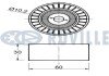 RENAULT Ролик паразитный ALASKAN 2.3 17-, CLIO IV (BH_) 0.9 12-, ESPACE IV (JK0/1_) 2.0 06-, NISSAN, FIAT, DACIA, OPEL, SMART, DB ruville 541813