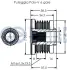 RUVILLE RENAULT Шкив генератора Trafic 1.9/2.5 dci 01- ruville 541085