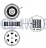 RUVILLE RENAULT ШкІв коленвала Kangoo 1.9 ruville 520059