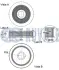 RUVILLE RENAULT Шків колінчатого валу KOLEOS I 2.0 dCi 08-, LAGUNA III, OPEL ruville 520402