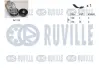RUVILLE SKODA К-т ГРМ (ремінь + ролик) FABIA I 1.4 TDI 05- ruville 570068