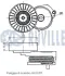 RUVILLE VOLVO Ролик натяжной S80 II, V40, 70, Ford Mondeo IV ruville 542056