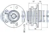 RUVILLE VOLVO Ступица колеса без ABS S60, S80 ruville 220804