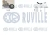 RUVILLE VW К-кт ГРМ (натяжний пристрій + ремінь) CADDY III 1.9 04-10, TOURAN 1.9/2.0 03-, A3 (8P1) 2.0 TDI 03- ruville 570089