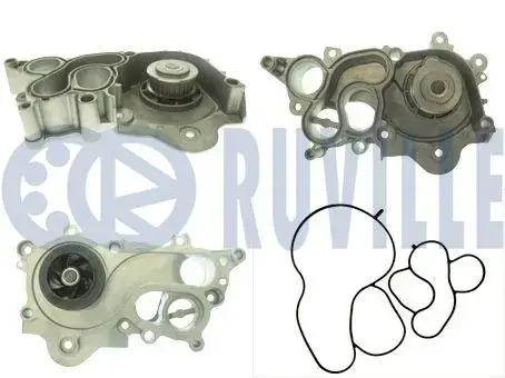 RUVILLE VW Помпа воды Audi A1/3/4/5, Caddy IV, Golf VI,VII, Passat, Tiguan, Touram 1.2/1.4TFSI ruville 561545