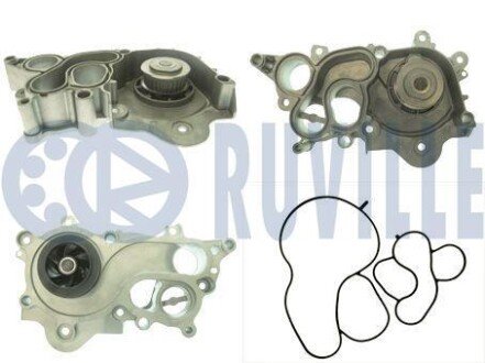 VW Помпа воды Audi A1/3/4/5, Caddy IV, Golf VI,VII, Passat, Tiguan, Touram 1.2/1.4TFSI ruville 561545 на Шкода Kamiq