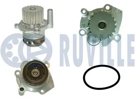 RUVILLE VW Помпа воды Audi A2/3, Golf V, Caddy III, Passat, Skoda Octavia, Touran, T5 1.9TDI Ruville 561354A (фото 1)