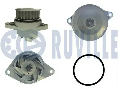 RUVILLE VW Помпа воды Golf 1.4-1.6, Polo 1.0 95- Ruville 56846A (фото 1)