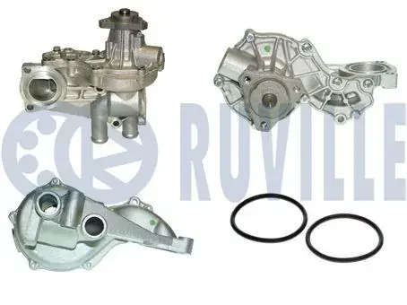 RUVILLE VW Помпа воды (с корпусом!) Audi, Golf, Passat 1.6 80- ruville 56519