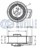 RUVILLE VW Ролик натяж.Passat 1,8 T20V/2,0AUDI A4/A6 ruville 540914