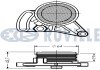 VW Ролик-натяжитель ремня п-клинового Passat, Audi A4, A6 ruville 540764