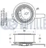 RUVILLE VW Ролик натяжной ГРМ Audi A3,4,5,6,Seat,Skoda Fabia,Octavia,Golf VII, Passat 1.4/2.0TDI 12- ruville 542679