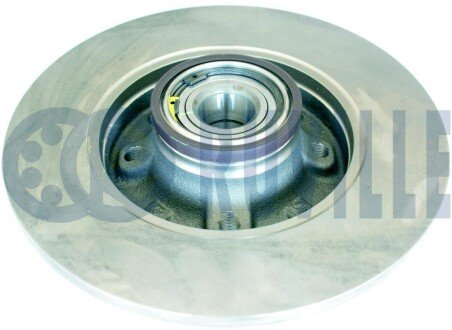 Задній гальмівний (тормозний) диск ruville 221282 на Пежо 2008